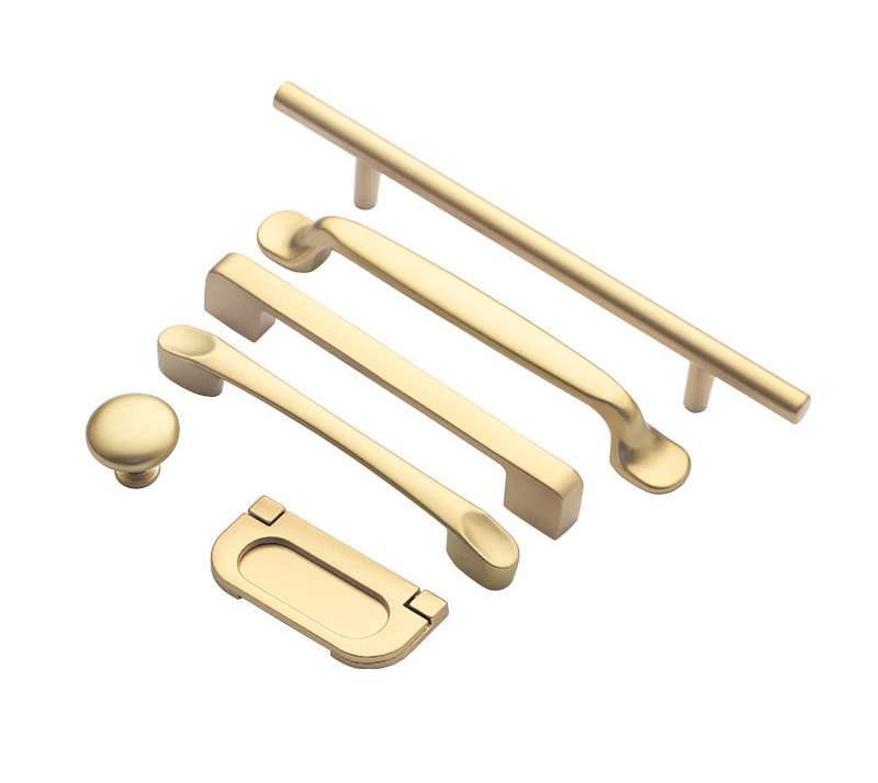 Paidu Manufacturer Golden Cabinet Drawer Handles