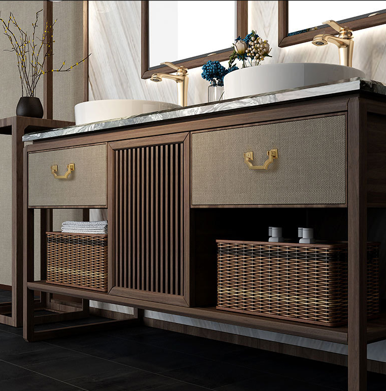 Paidu Manufacturer Chinese-style Shoe Cabinet Handles Antique Copper Drawer Cabinet Door Handles Antique Zinc Alloy Handles