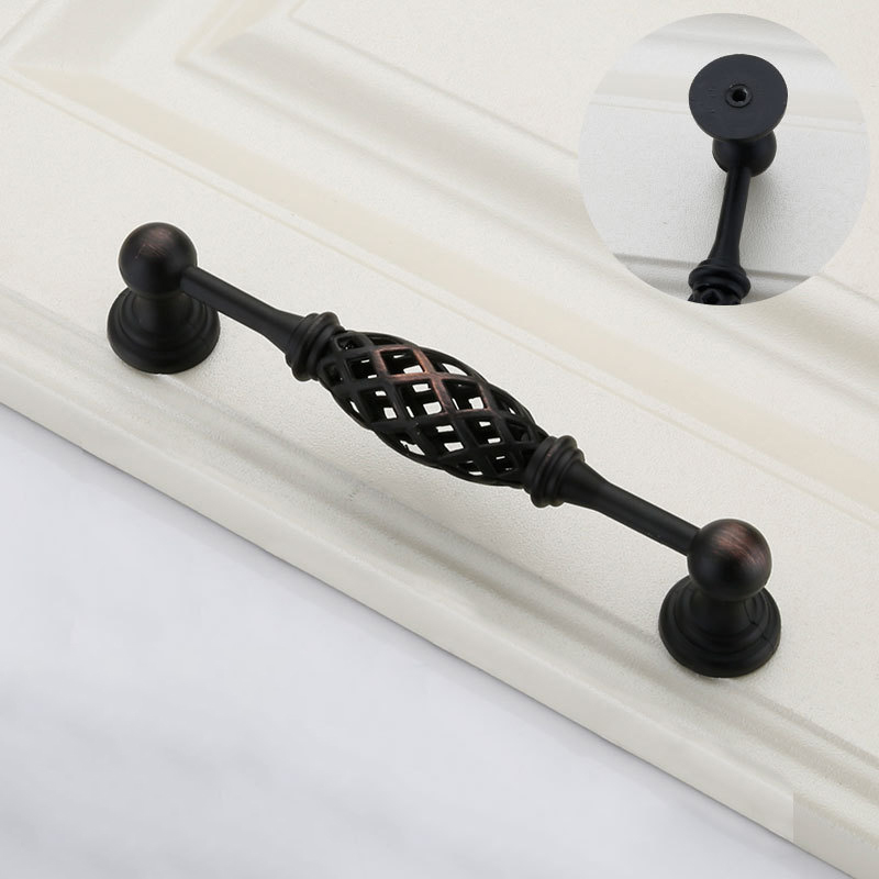 Paidu Manufacturer Birdcage Handles European-style Vintage Cabinet Door Drawer Handles Antique Hardware Wardrobes Cabinets