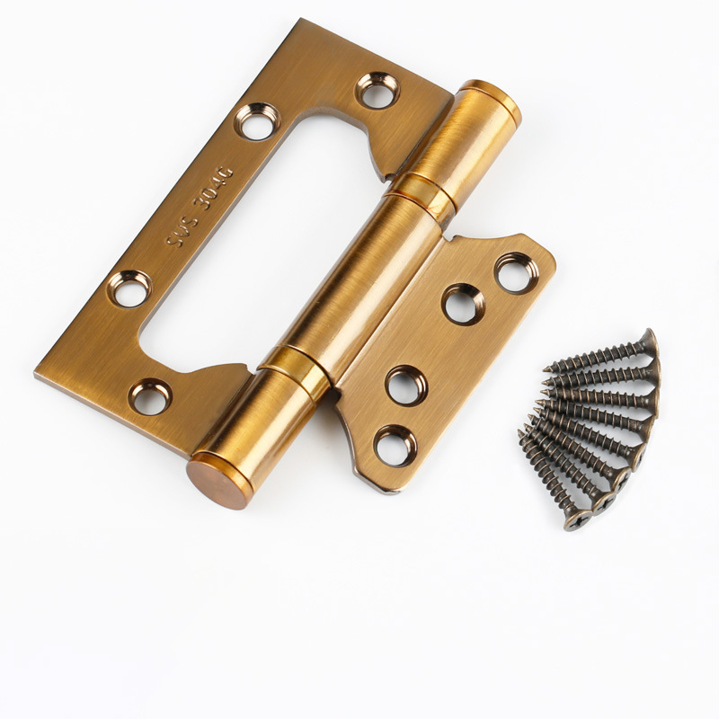 Paidu Manufacturers Stainless Steel Flat Open Bedroom Door Leaflet Simple Son Mother Wooden Door Indoor Door Bearing Hinge